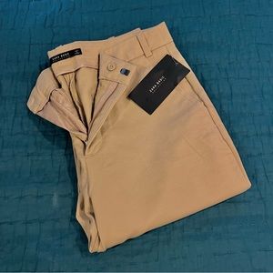 Zara Basic Slim Khaki Bottoms